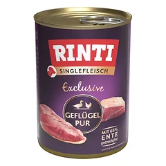 RINTI Singlefleisch Exclusive Poultry Gryna monoproteininė paukštiena 400 g