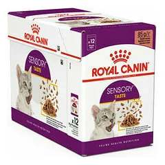 Royal Canin FHN Sensory Taste padaže, drėgnas maistas katėms 12 x 85 g — 2 nuotrauka