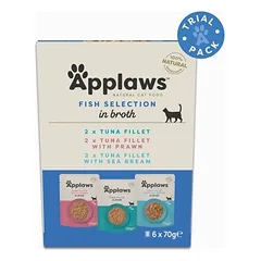 Applaws bandomasis rinkinys, maišeliai sultinyje 24 x 70 g, drėgnas maistas katėms