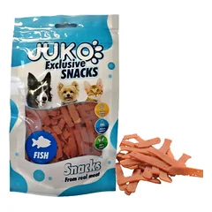 Juko skanėstas lašišos juostelės 70g