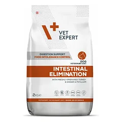 VetExpert VD Dog Intestinal Elimination veterinarinis maistas šunims 2 kg parduotuvėje 1petshop.lt