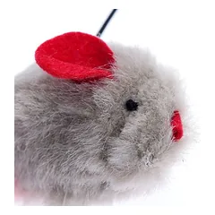 zooplus Exclusive meškerė su garsine pele Soundmaus, žaislas katėms, 1 vnt. — 5 nuotrauka