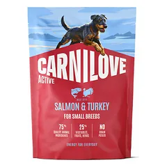 Carnilove Dog Active Small Breeds Salmon & Turkey 1,5 kg