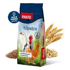 PANTO MilbenRein – pašaras vištoms ir naminiams paukščiams, natūraliai mažinantis erkučių kiekį, 3.5kg — 2 nuotrauka