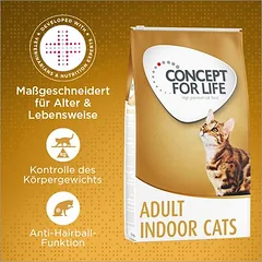 Concept for Life Indoor Cats - Verbesserte Rezeptur!