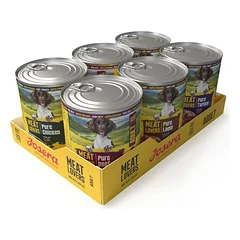 JOSERA Meat Lovers Pure Multipack 6x800 g jautiena, vištiena, aviena ir kalakutiena, šlapias maistas šunims