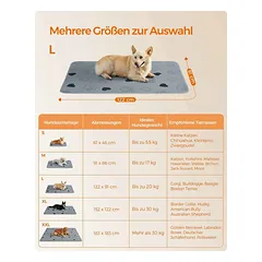 Plaunami šuns paklotai 122 x 91 cm, rinkinys iš 2 vnt — 5 nuotrauka