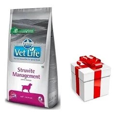 FARMINA Vet Life Dog Struvite Management 12kg + STAIGMENA ŠUNIUI