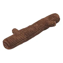 Beeztees Hundespielzeug Stock aus Stoff braun