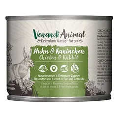 Venandi Animal drėgnas maistas katėms 6 x 200 g — 3 nuotrauka
