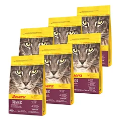 JOSERA Senior 6x400 g sausas maistas vyresnio amžiaus katėms