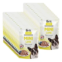 Brit Care Mini Lamb fillets in gravy 24x85g