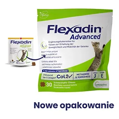 VETOQUINOL Flexadin Advanced Cat 30 kąsnių