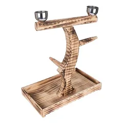 TIAKI Papageienfreisitz aus Holz
