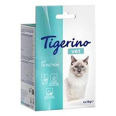 Tigerino VET kraiko priedas – pH nustatymas kačių šlapime, 4 x 10 g — 4 nuotrauka