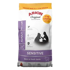 ARION Original Sensitive Adult Medium 12+3kg