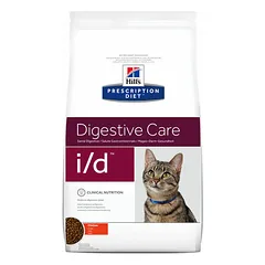 Hill's Prescription Diet Cat I/D Digestive Care, veterinarinis maistas katėms 400 g — 2 nuotrauka