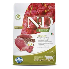 FARMINA N&D QUINOA - URINARY Duck&Cranberry ADULT sausas maistas katėms
