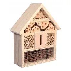 GARDEN FUN Viešbutis viešbutis bičių namelis vabzdžių prieglauda 19x7x22cm