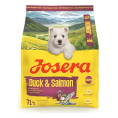 Josera Mini Junior Duck&Salmon sausas maistas šunims, 900 g