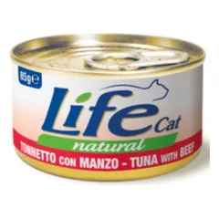 Life Cat konservai su tunu ir jautiena katėms