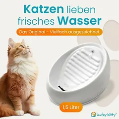 Lucky-Kitty Katzenbrunnen Keramik