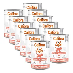CALIBRA Dog Life Puppy & Junior Lamb with rice 12x400g