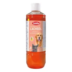 Lašišų aliejus pašaro papildas šunims ir katėms, 500 ml
