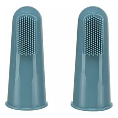 TRIXIE silikoninių pirštinių dantų šepetėlių rinkinys, 6 cm, 2 vnt. (pakuotė 3) — 3 nuotrauka