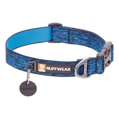Ruffwear antkaklis šunims Flat Out™ Collar Oceanic Distortion