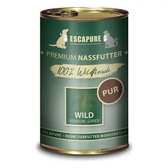 Escapure Wild Pur - wet food for dogs and cats, 100% game meat, 400g — 3 nuotrauka