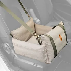 TIAKI pripučiama automobilinė sėdynė šunims, apie L 60 x B 50 x H 30 cm — 2 nuotrauka