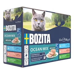 Bozita Mousse 12 x 85 g, drėgnas maistas katėms — 4 nuotrauka