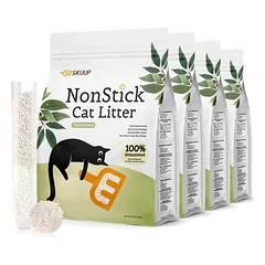 EZSKUUP Cassava & Tofu Klumpstreu – Antihaftend & geruchsbindend 4.1kg X 4P