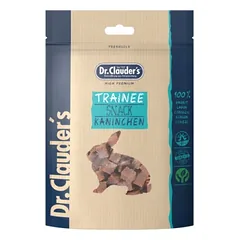 DR. CLAUDER’S TRAINEE SNACK triušienos skanėstai šunims ir katėms 80g
