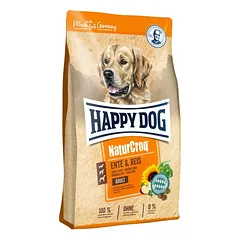 HAPPY DOG NaturCroq Ente & Reis 11 kg antis ir ryžiai, sausas šunų ėdalas