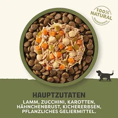 Applaws Taste Toppers padaže, drėgnas maistas šunims, ekonominė pakuotė 24 x 85 g, Huhn, Erbsen, Kürbis & weiße Bohnen — 5 nuotrauka