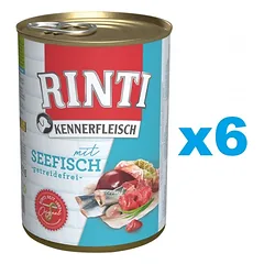 RINTI Kennerfleisch Jūros žuvis 6x400 g