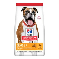 Hill's Science Plan Adult Light Chicken sausas maistas su vištiena turintiems antsvorio šunims