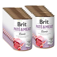BRIT PATE & MEAT LAMB 18x400g