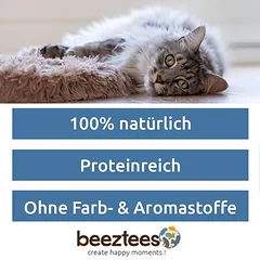 Beeztees džiovinta žuvis, skanėstai katėms, 80 - 124 g — 2 nuotrauka