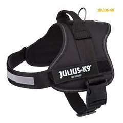 Trixie Julius K-9 petnešos šunims, XL/2, 71–96 cm, juodos
