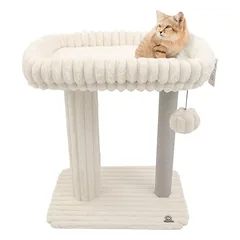 Canadian Cat Company draskyklė katėms CHARLOTTE, L 68 x B 48 x H 80 cm - smėlio spalvos — 2 nuotrauka