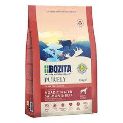 Bozita Dog Purely Large su lašiša ir jautiena, sausas maistas šunims, 1,5 - 2,9 kg — 2 nuotrauka