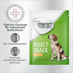 Concept for Life Insect Snack mit Karotte 