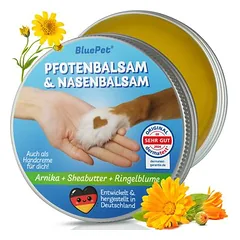 BluePet Pfotenbalsam Hund, Hundepfoten Balsam, Pfotencreme trockene Pfoten