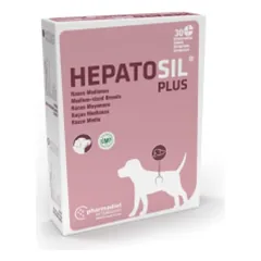 Hepatosil Plus Medium Dogs, N30 – papildai vidutinių dydžių šunims, padėda tinkamai funkcionuoti kepenų ląstelėms