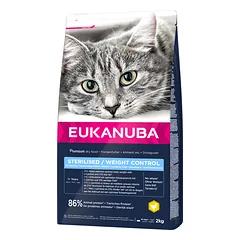 Eukanuba Sterilised / Weight Control suaugusioms katėms