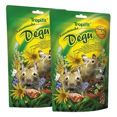 Pašaras degučiams Tropifit Degu, 2x400 g