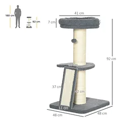 Kačių draskyklė 92 cm — 3 nuotrauka